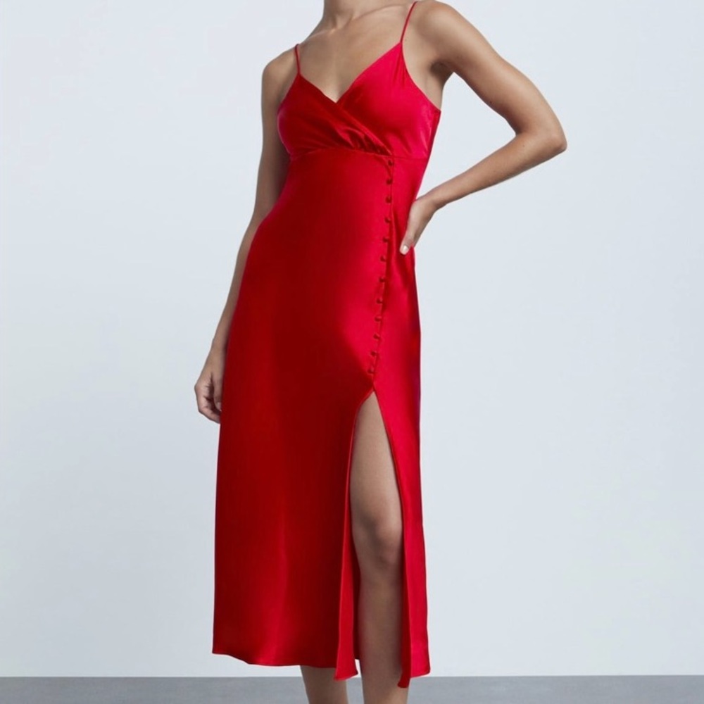 NWB Zara Lingerie Style Dress